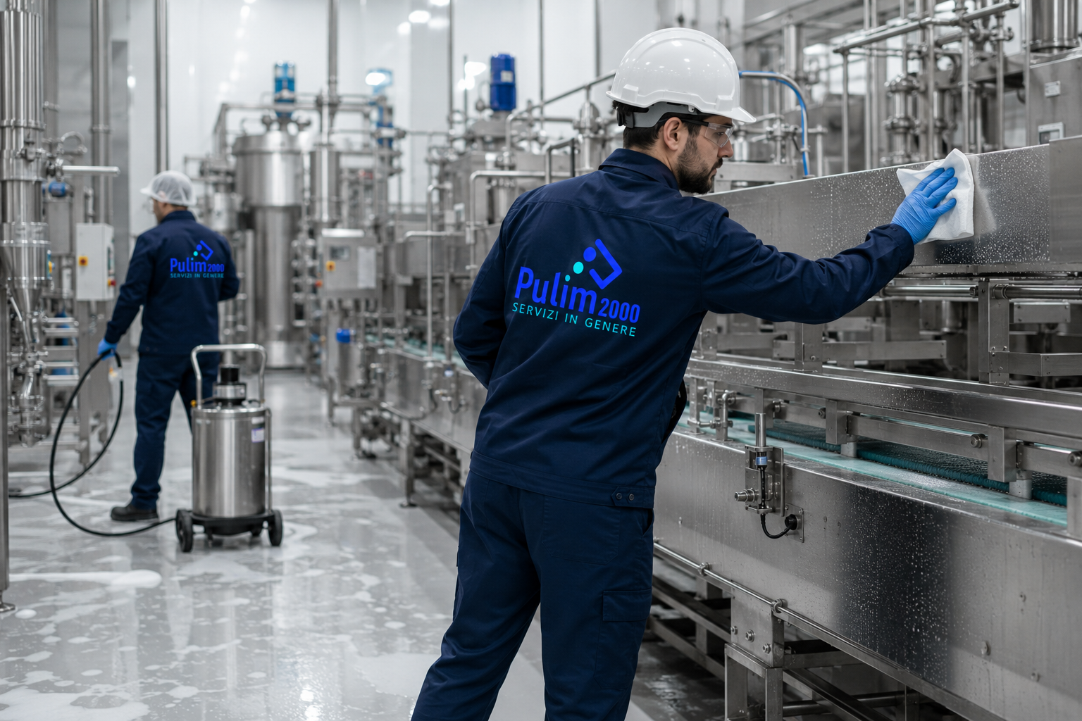 Pulizia di ambienti industriali e aree produttive - Pulim 2000