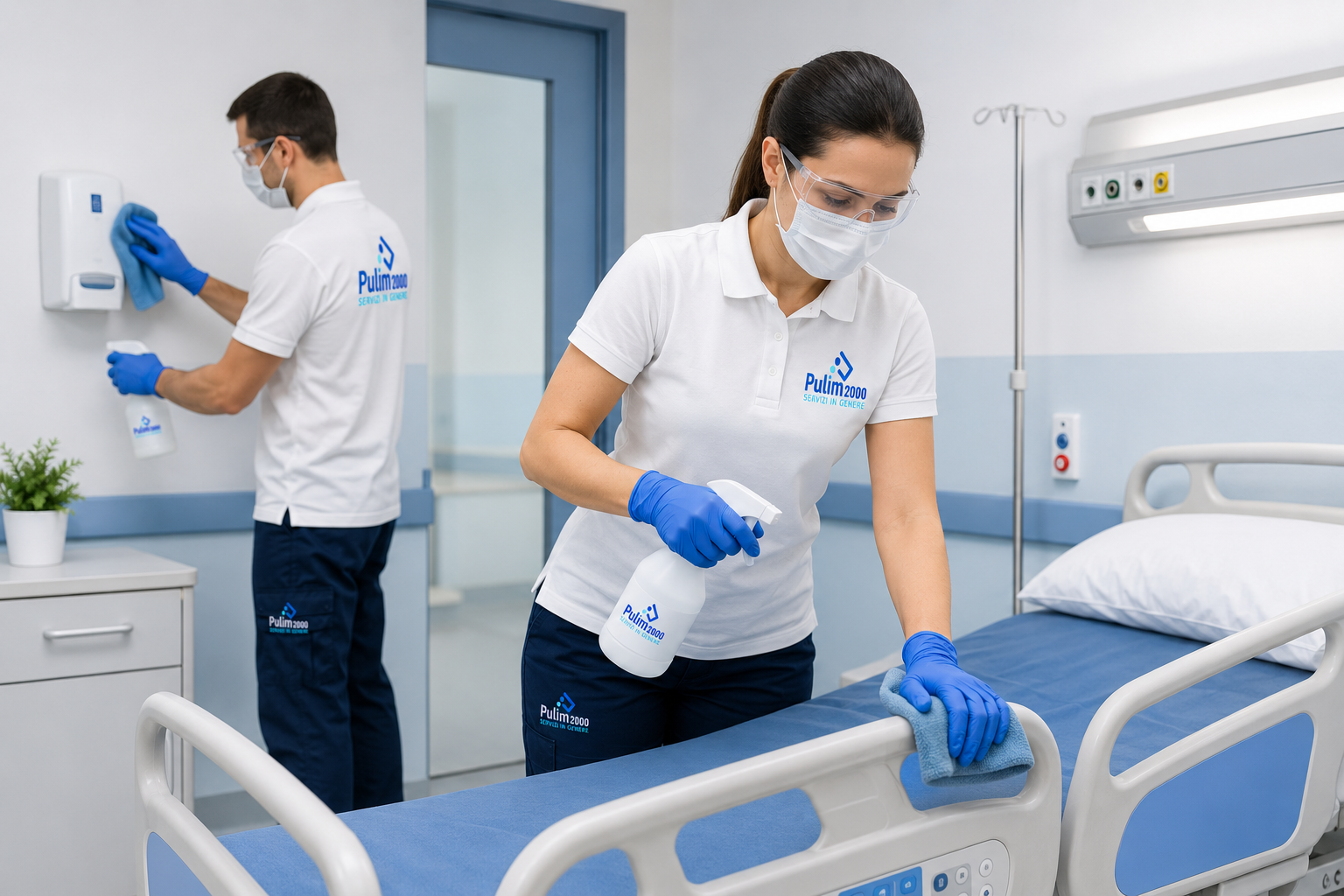 Sanificazione di ambienti di lavoro con protocolli certificati - Pulim 2000